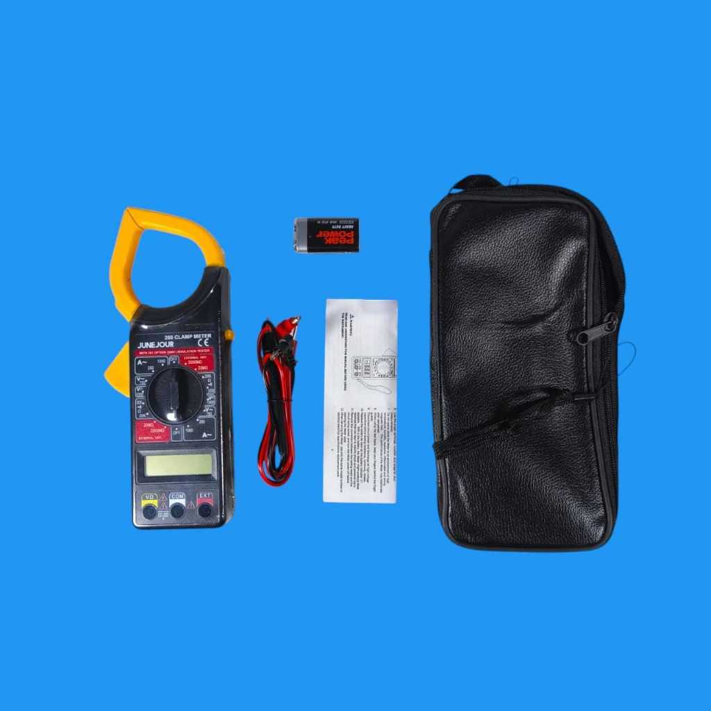 COD Junejour Avometer Volt Multimeter auto digital Tester otomatis Tang Ampere