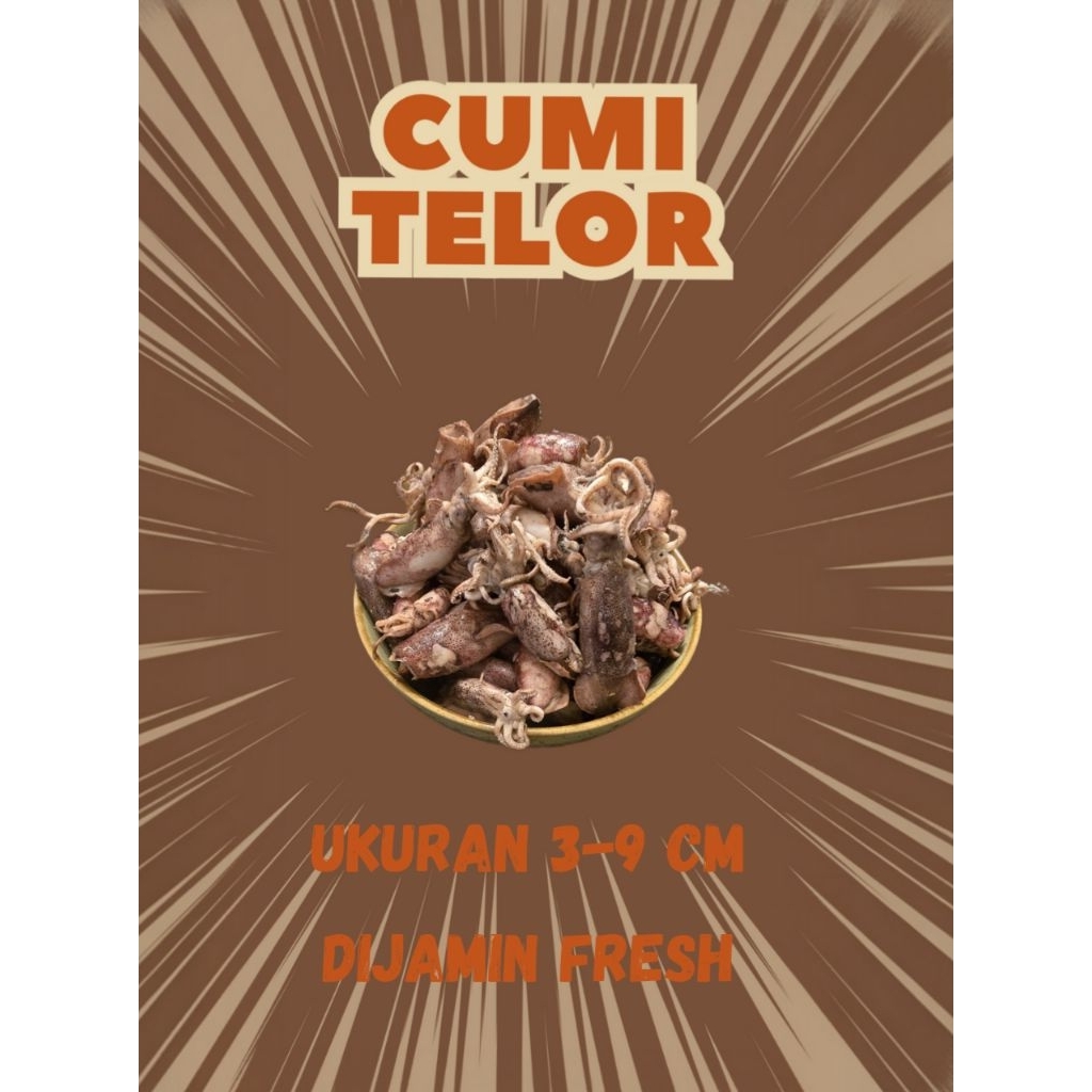 

Cumi Asin Telor Segar Premium