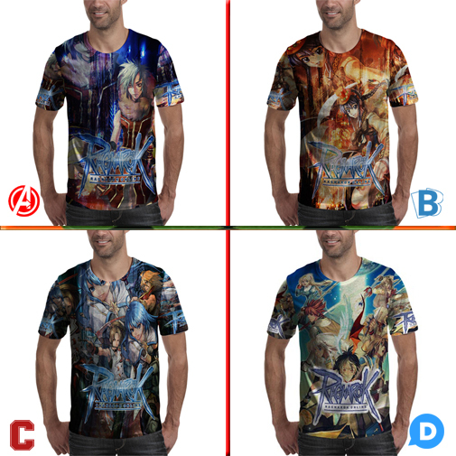Fullprint Tshirt Ragnarok | Kaos Full Print Bahan Polyester Jersey | PO 3 Hari