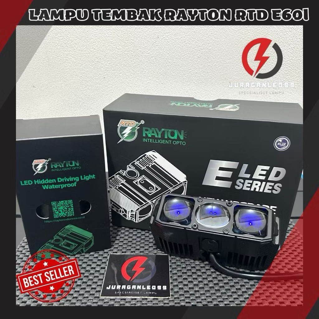 RTD RAYTON E60L MINI PROJIE CUTT OFF BILED LAMPU KABUT