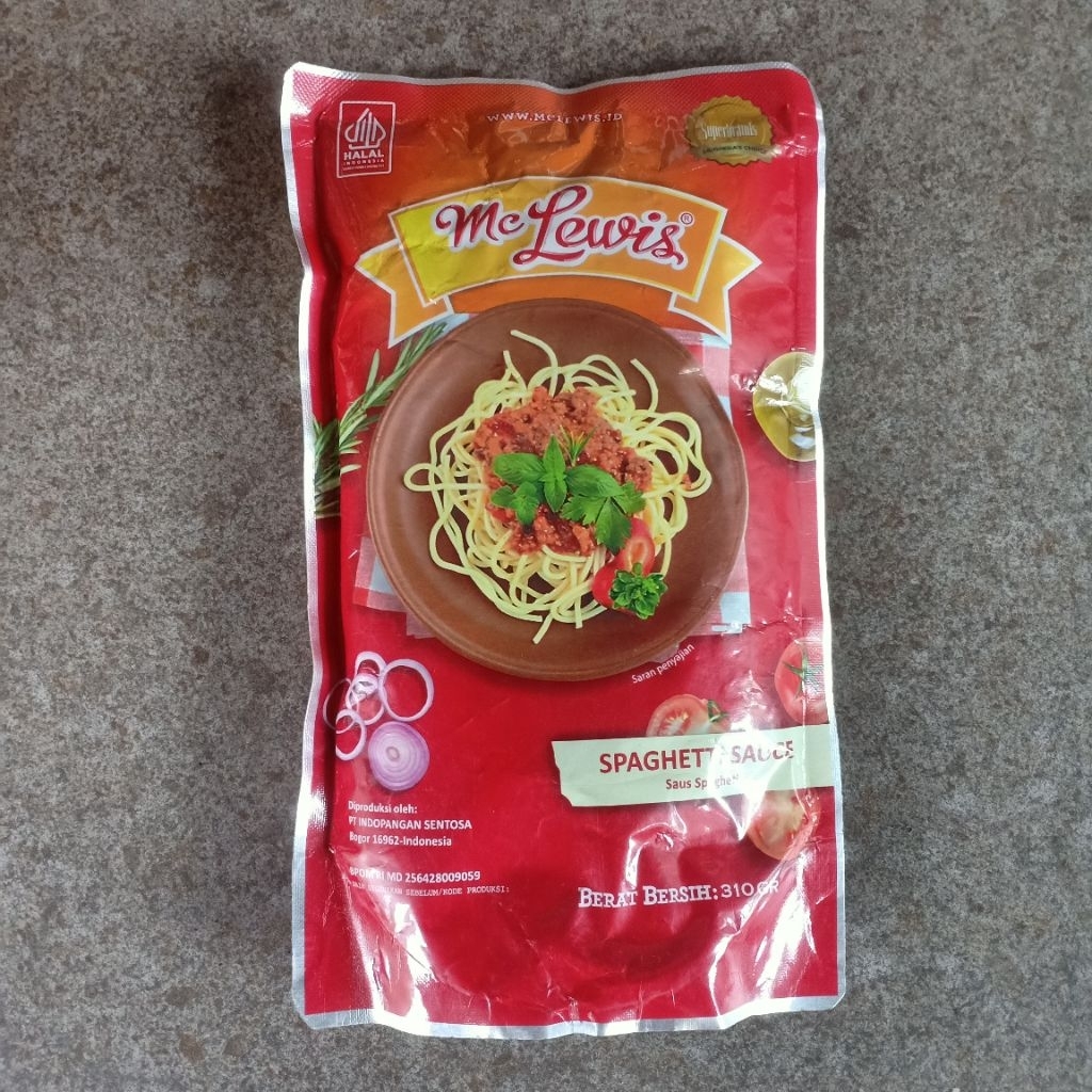 

Mc Lewis Saos Spaghetti 310 gram