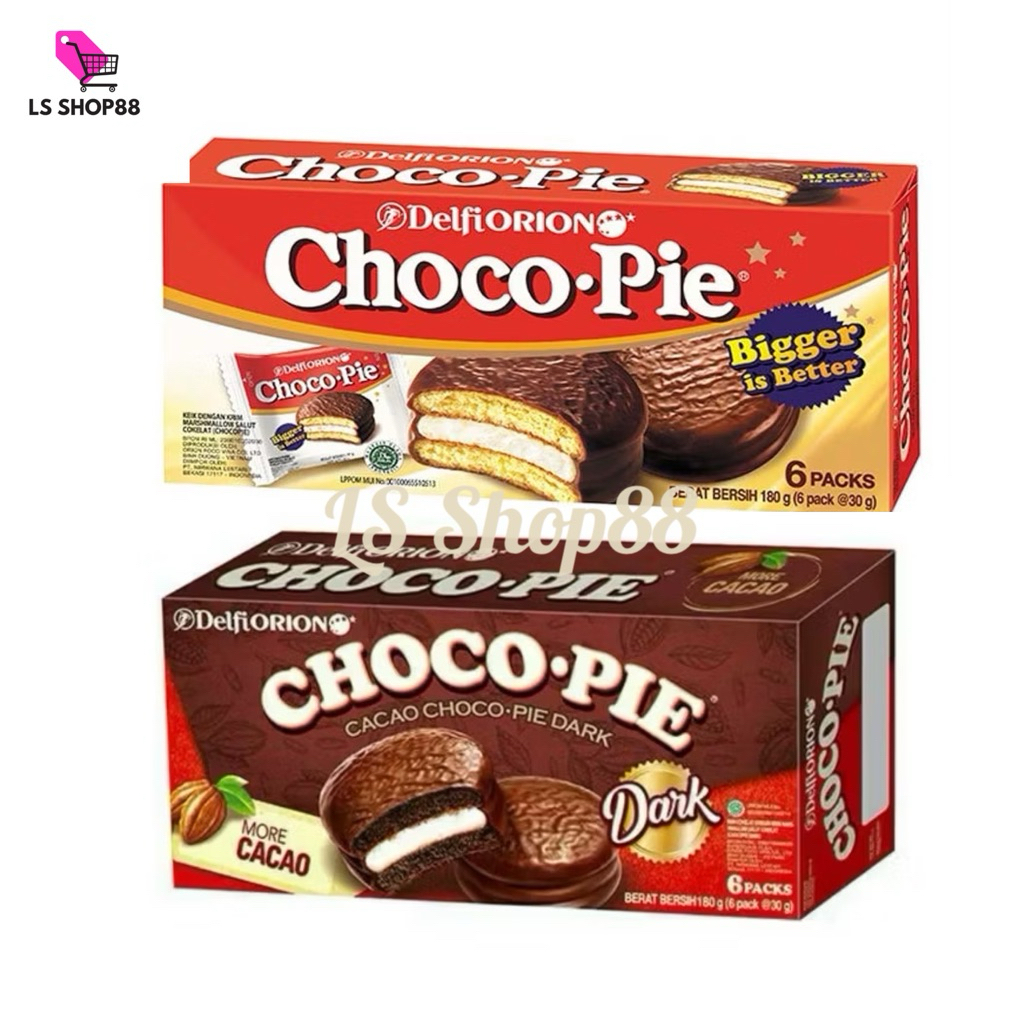 

Delfi Orion Choco Pie Dark 6P 180gr