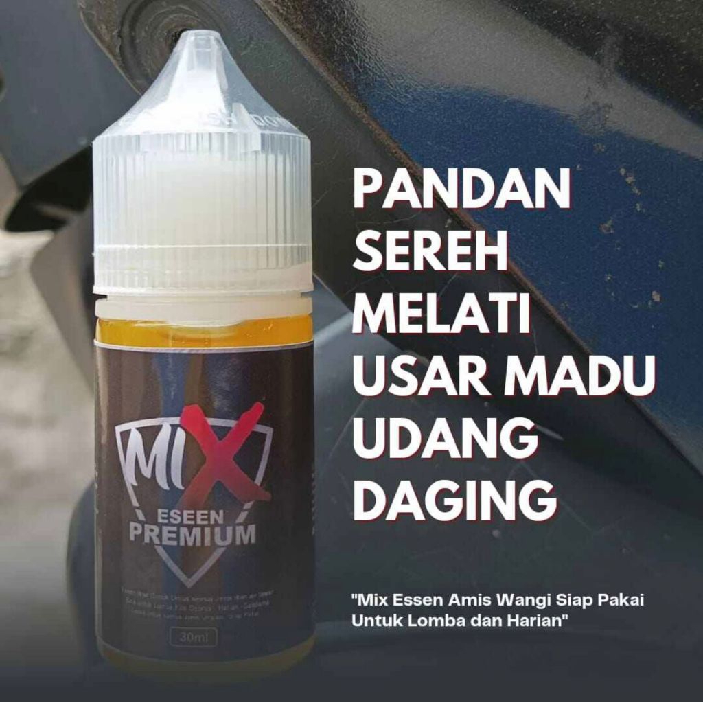 Essen Pandan Sereh Melati Usar Madu Udang Daging/Essen Ikan Babon dan Rame/Mix Essen Original