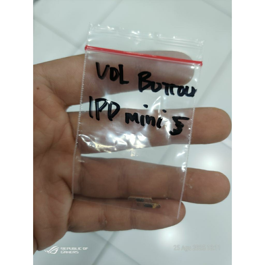 tombol volume iPad mini 5 cabutan / copotan ibox