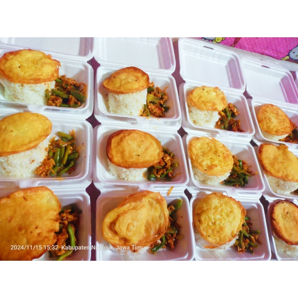 

paket 10pack nasi campur