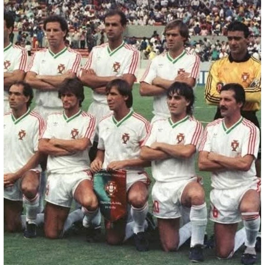 jersey retro portugal away  1986
