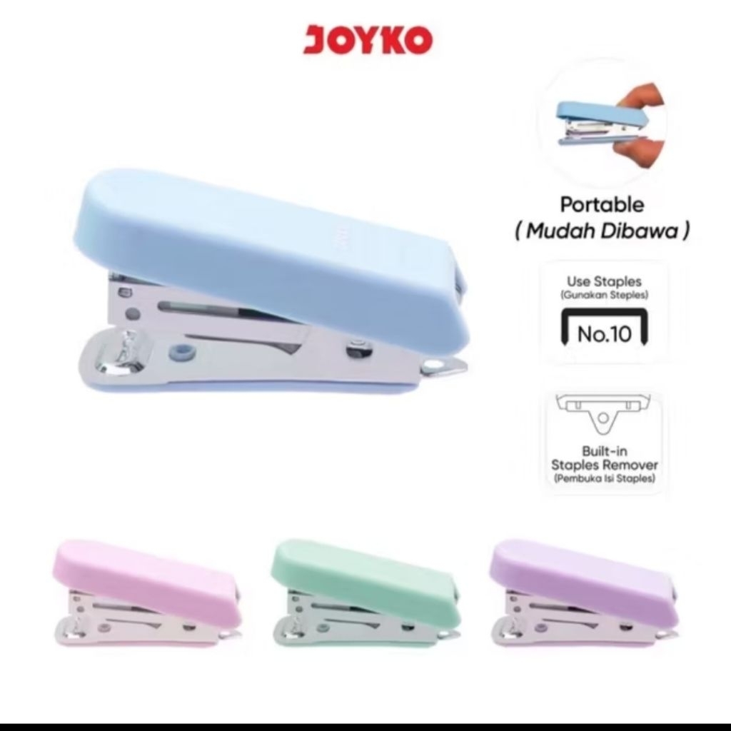 

Stapless Joyko No.10 Pastel ( warna biru, hijau, pink, ungu ) termurah pontianak
