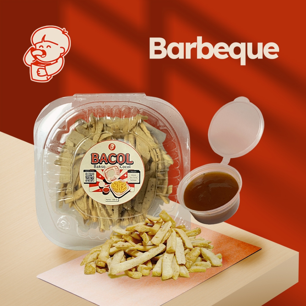 

BACOL BARBEQUE - Bakso Cocol Kering + Sambal