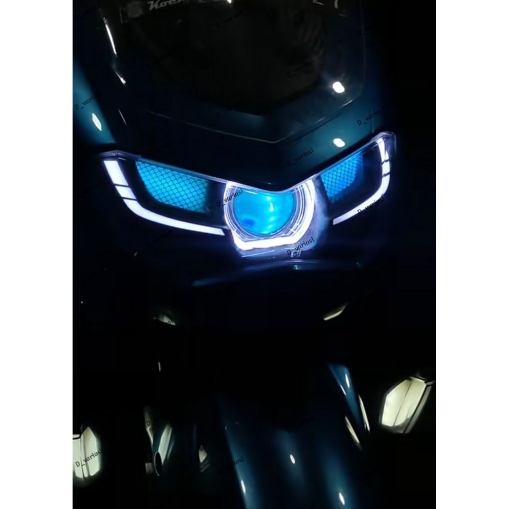headlamp nmax new custome biled aes experience