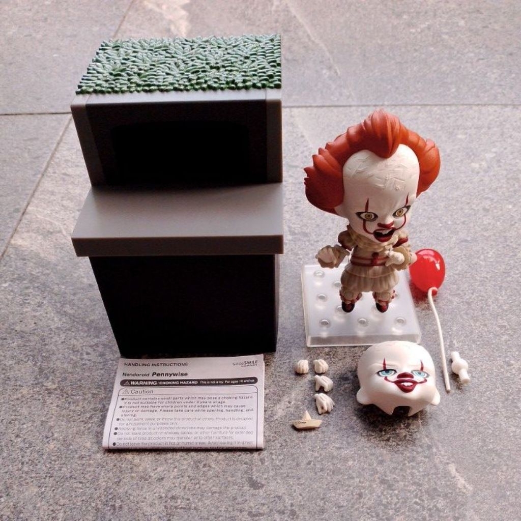 Mainan Action Figure Nendoroid Pennywise Original