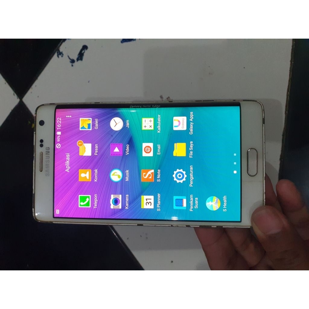 LCD Mesin Unit Samsung Note Edge
