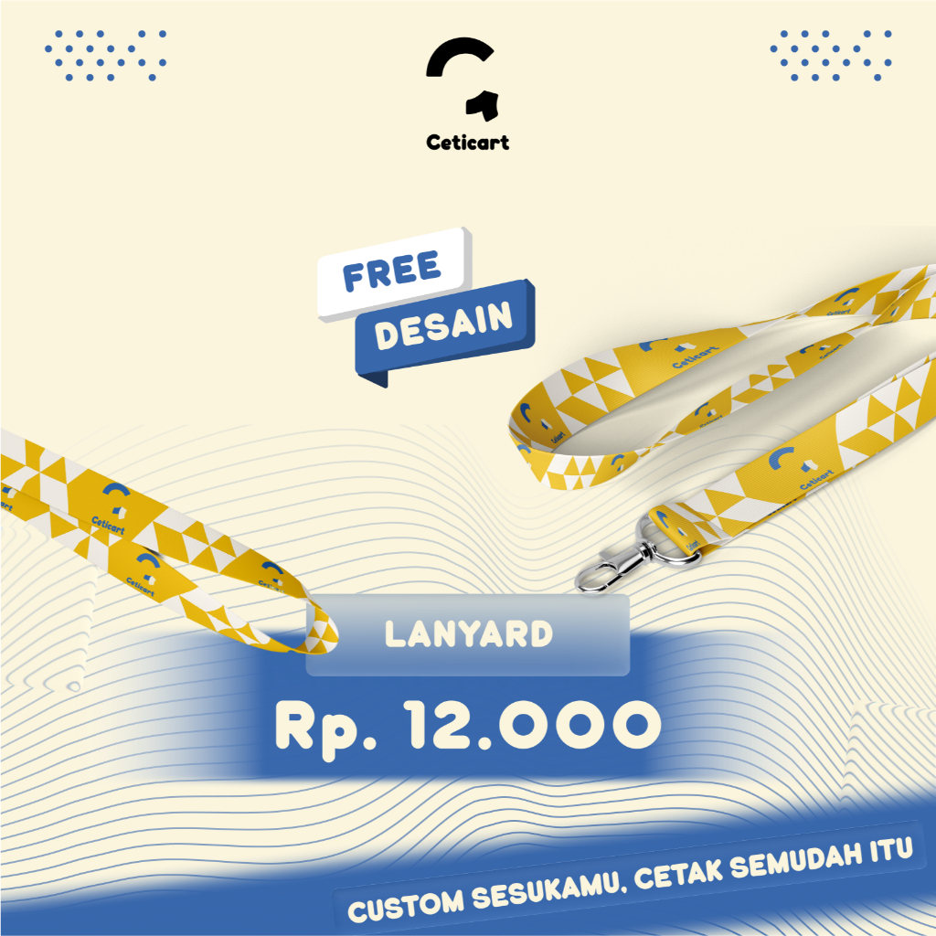 

Tali Lanyard Custom ID Card – Cocok untuk Kantor, Event, Komunitas