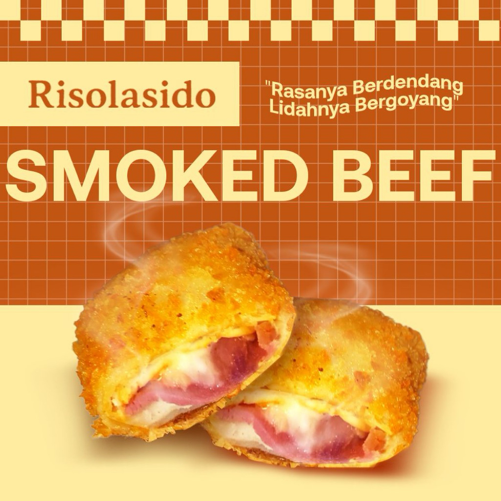 

RISOLASIDO Smooked Beef isi[5pcs]-Frozen