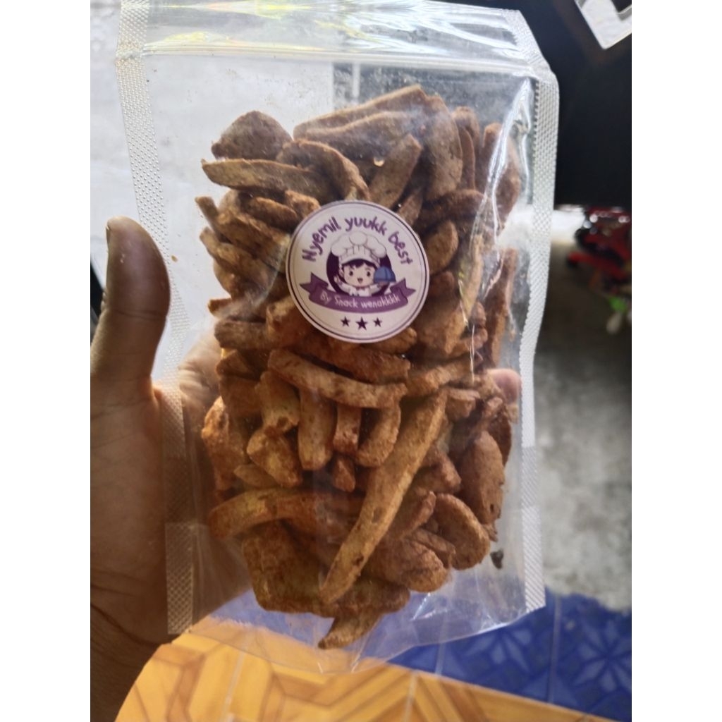 

basreng pedas kulit jeruk khas kediri