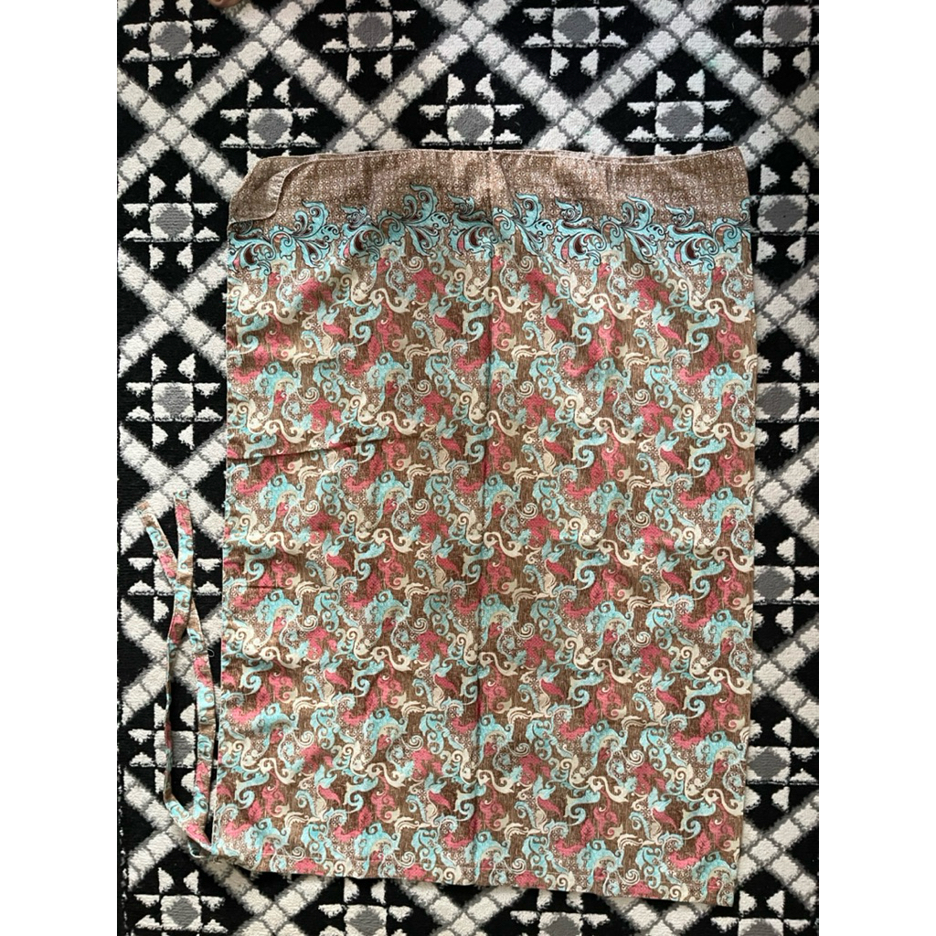 rok batik/ kain lilit, model diikat/tali