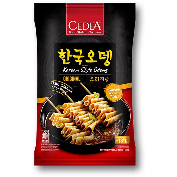 

Cedea Odeng Korean Spicy 480gr