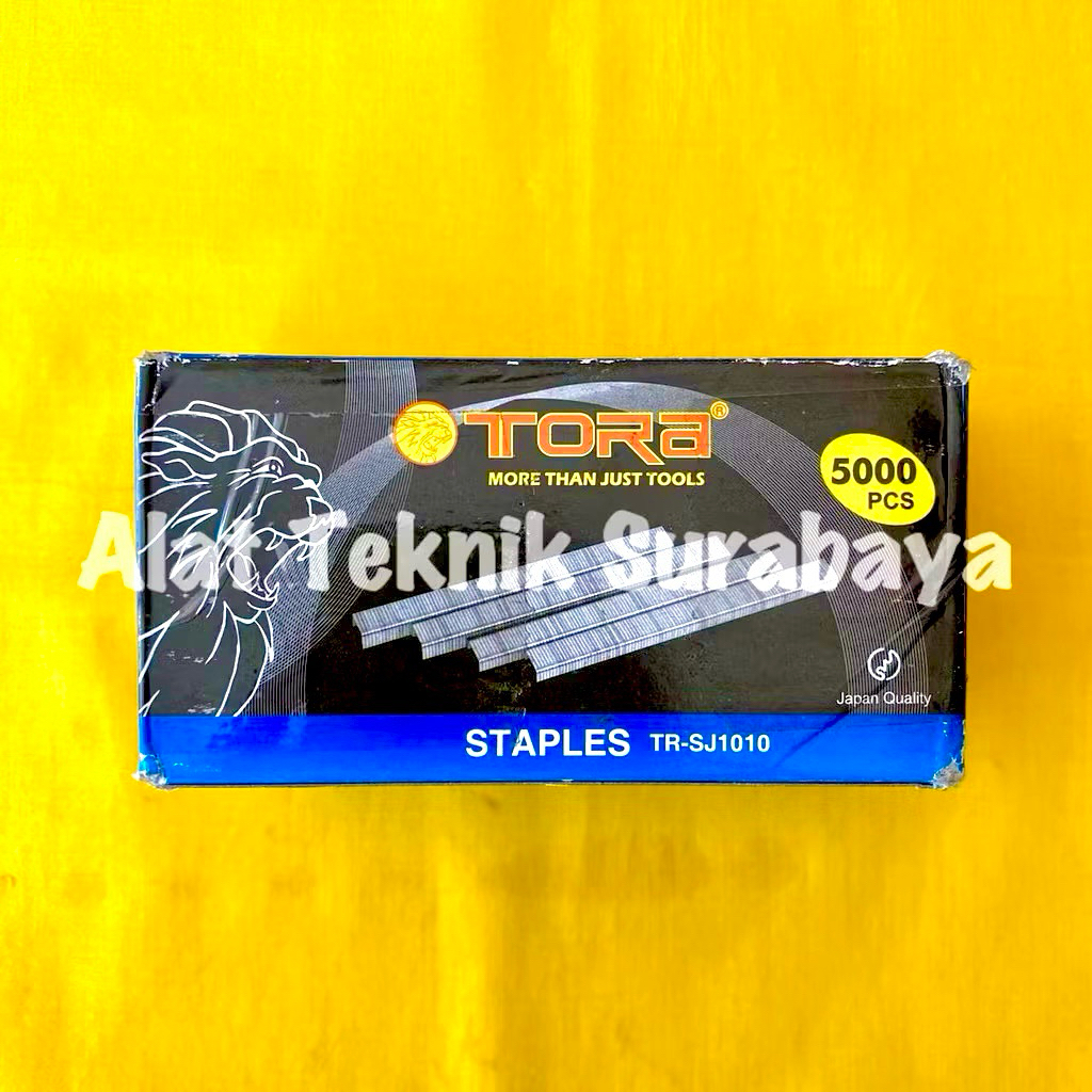 

ISI AIR NAILER TORA SJ 1006 1008 1010 1013 1016 SJ1006 SJ1008 SJ1010 SJ103 SJ1016 / REFILL STAPLER STAPLES TEMBAK 1 KOTAK 5000 PCS