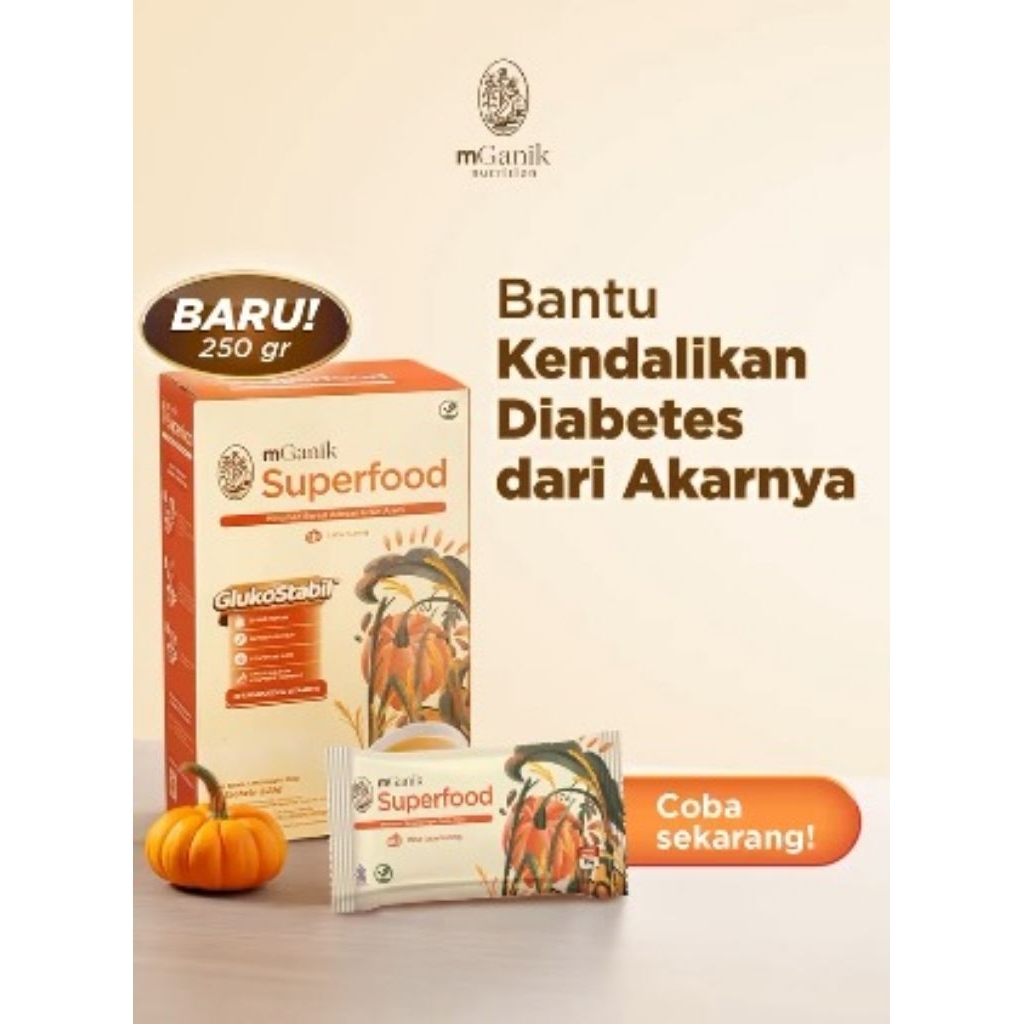 

Mganik Superfood 250gram (10 Sachet)