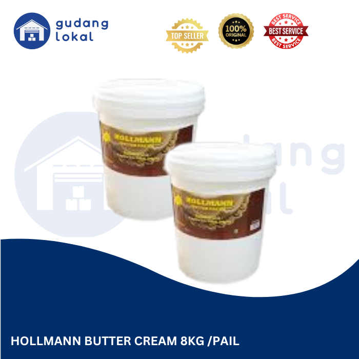 

HOLLMAN BUTTER CREAM 8KG/PAIL