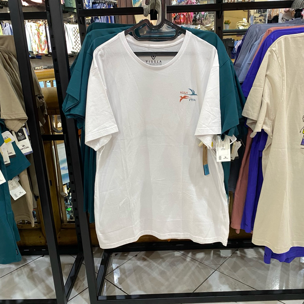 Kaos Vissla Miroshito Swell White Original