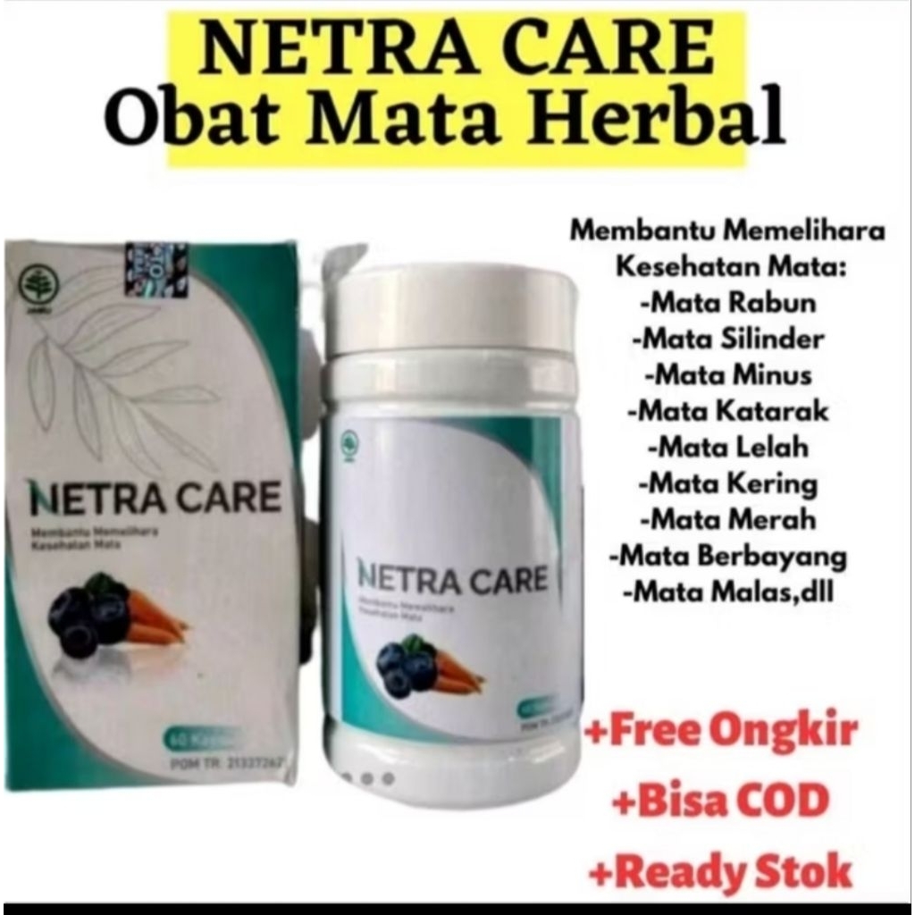NETRA CARE Obat Mata Herbal 30 kapsul