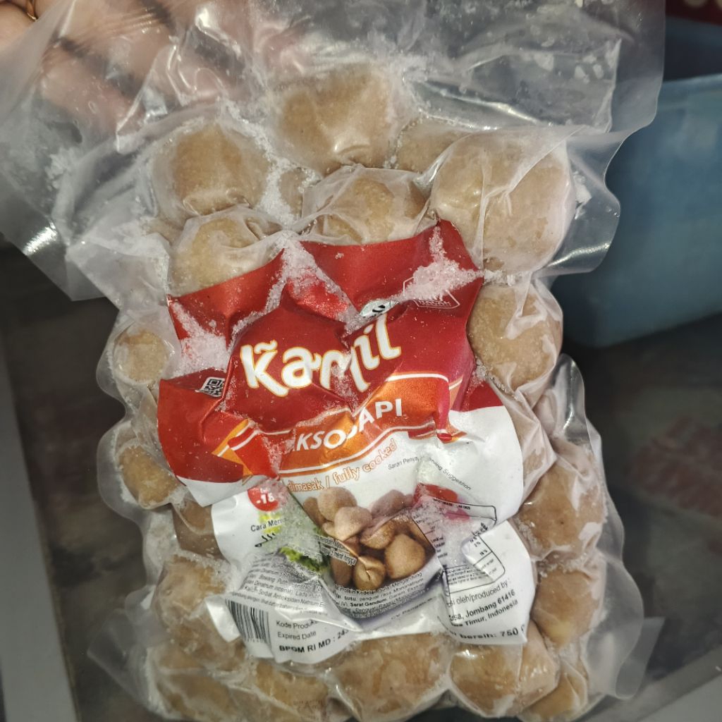 

Kamil bakso daging 750gram