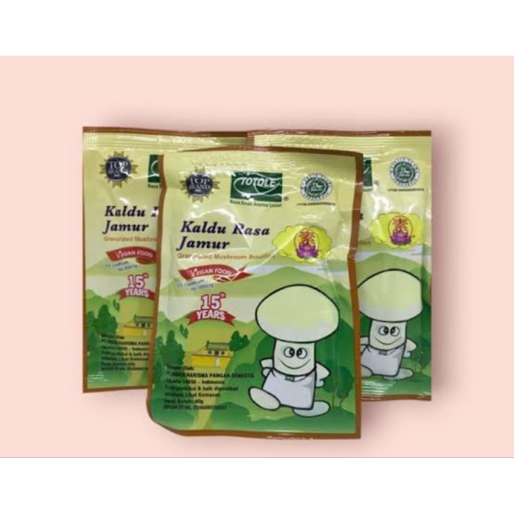 

Totole kaldu jamur 40g isi 20pcs 1bal