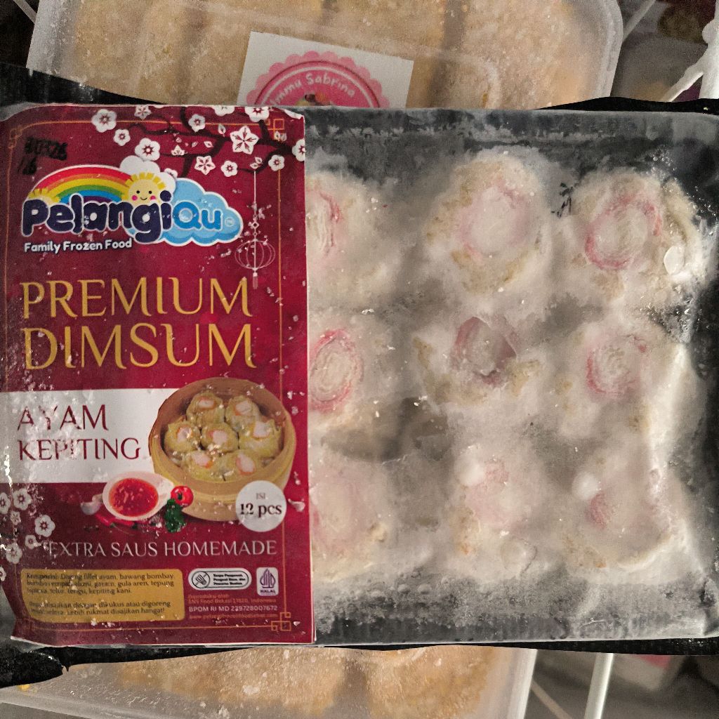 

dimsum ayam kani/kepiting