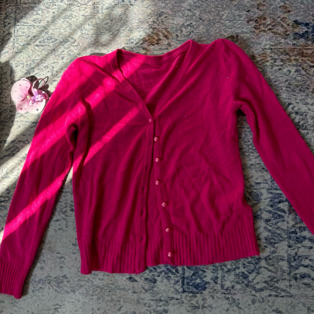 CARDIGAN PINK FANTA