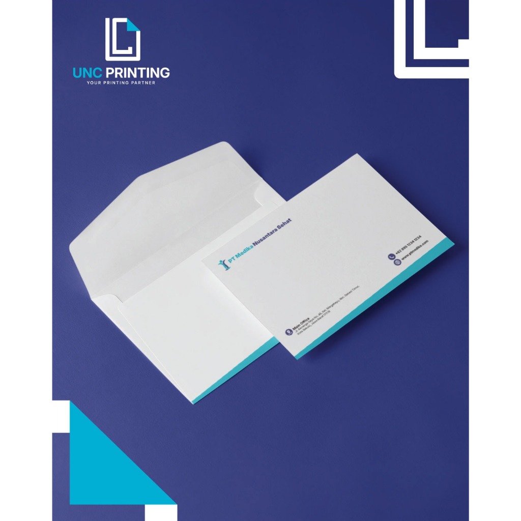 

Amplop kabinet 23 x11 cetak 1 warna custom,gratis design 100pcs/box