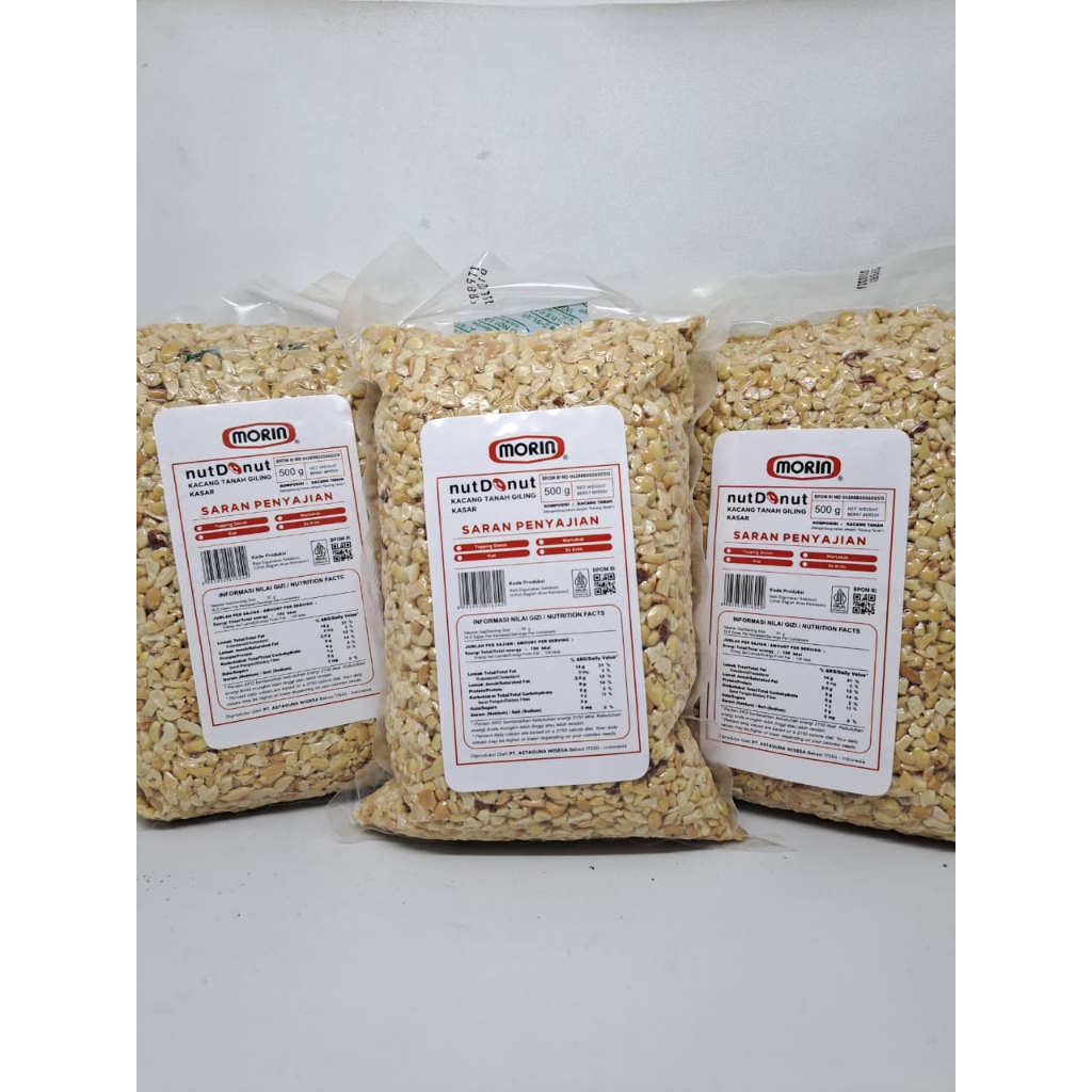 

MORIN NUT DONUT 500GR - KACANG SANGRAI OVEN