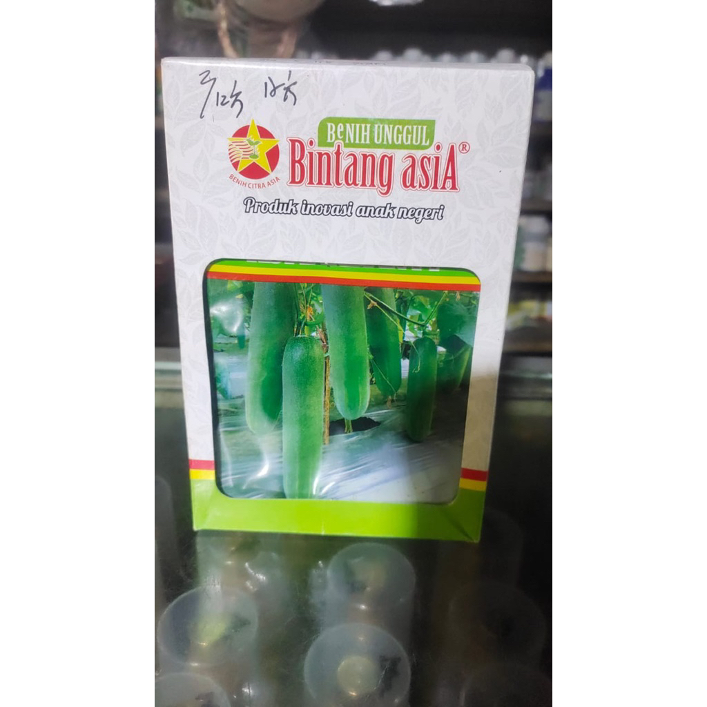 (COD) Benih Timun Bibit Unggul Bintang Asia KOMANDAN F1 isi 1.5gram