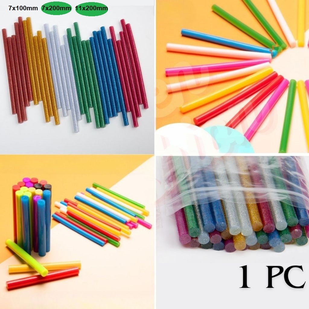 

Glue Stick / Lilin Lem Tembak Warna Warni Ukuran Kecil Untuk Kerajinan Tangan Diy Harga/pc