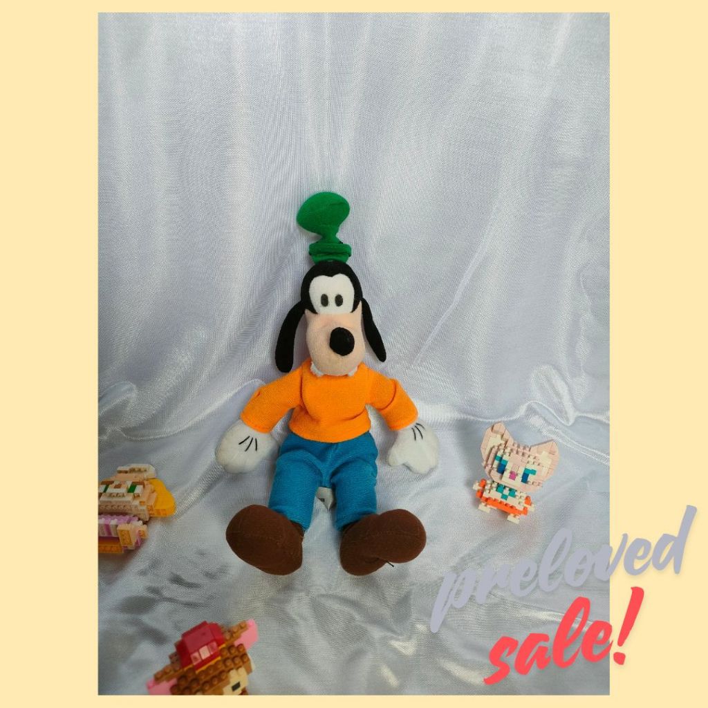 Boneka Anjing Gufi Goofy Kecil Preloved