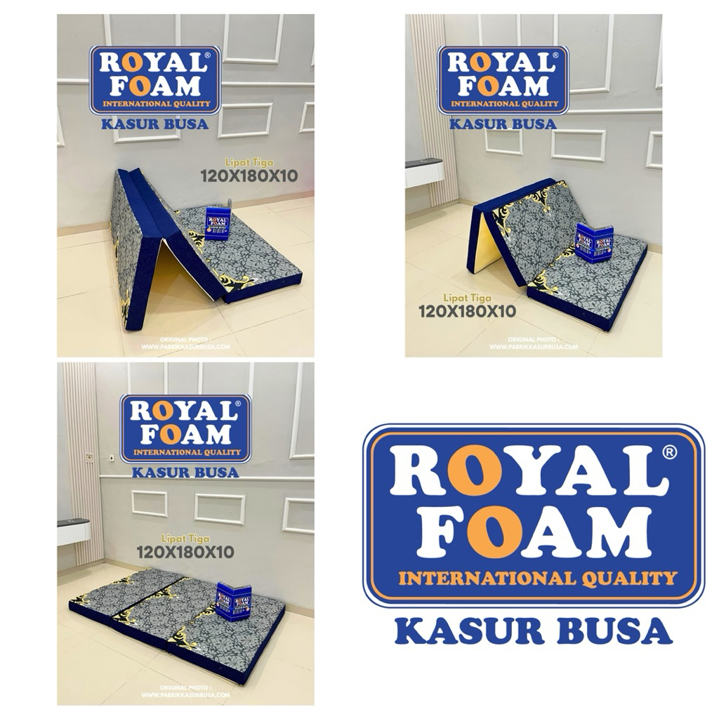 Kasur Busa Royal Foam / Kasur Lipat Royal 80,90,100,120,140,160