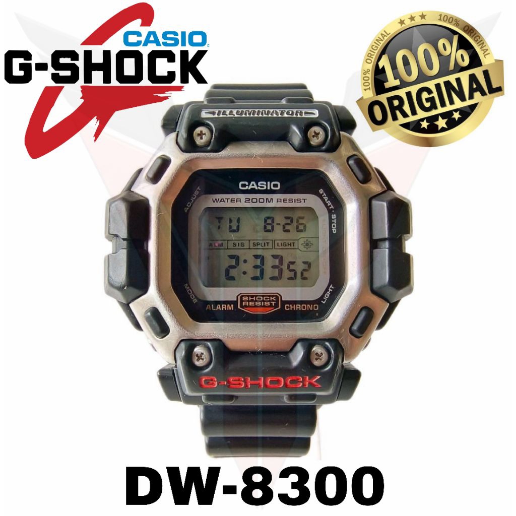 Jam Tangan Casio G-Shock Gshock G Shock GUNDAM DW8300 DW-8300 DW 8300 Original Asli