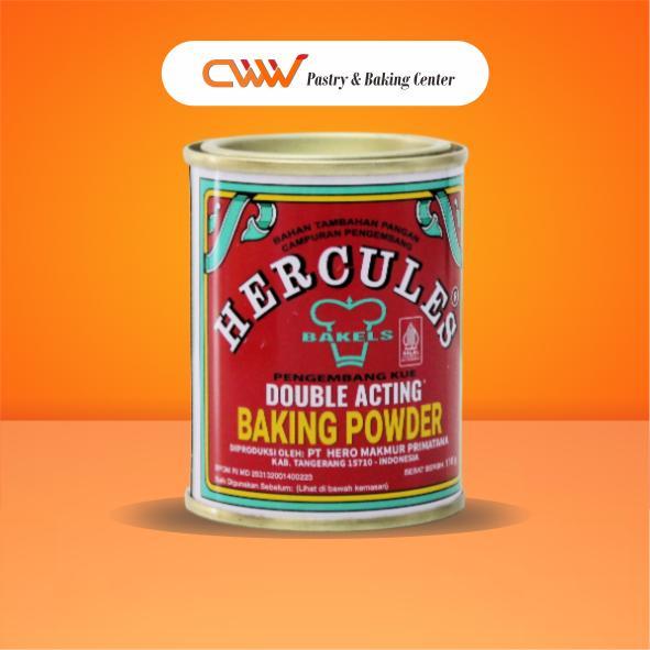 

Hercules Baking Powder 110g Double Acting Tepung Pengembang Kue Cake Roti Empuk Perenyah Gorengan