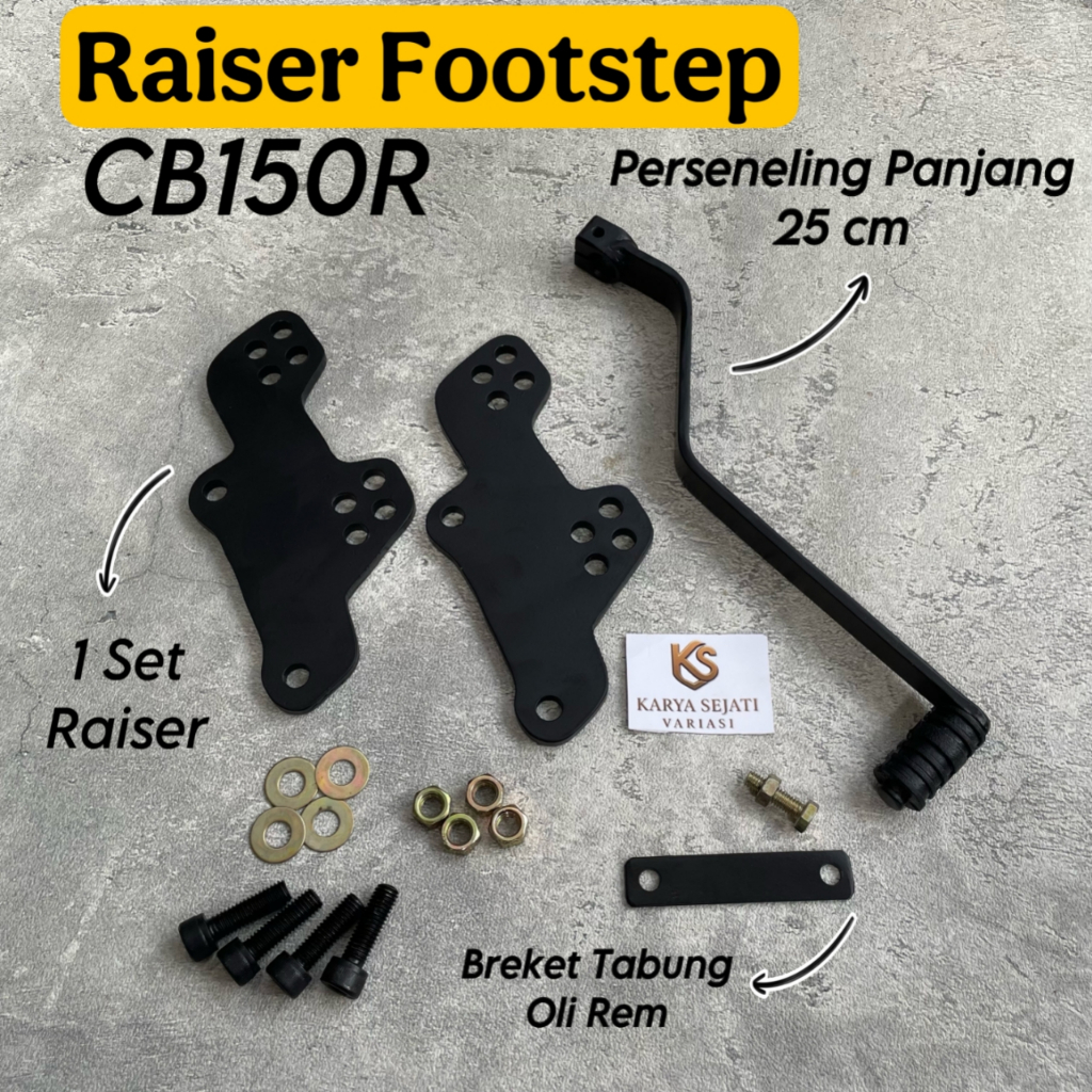 Peninggi Footstep CB150R Raiser Footstep CB150R