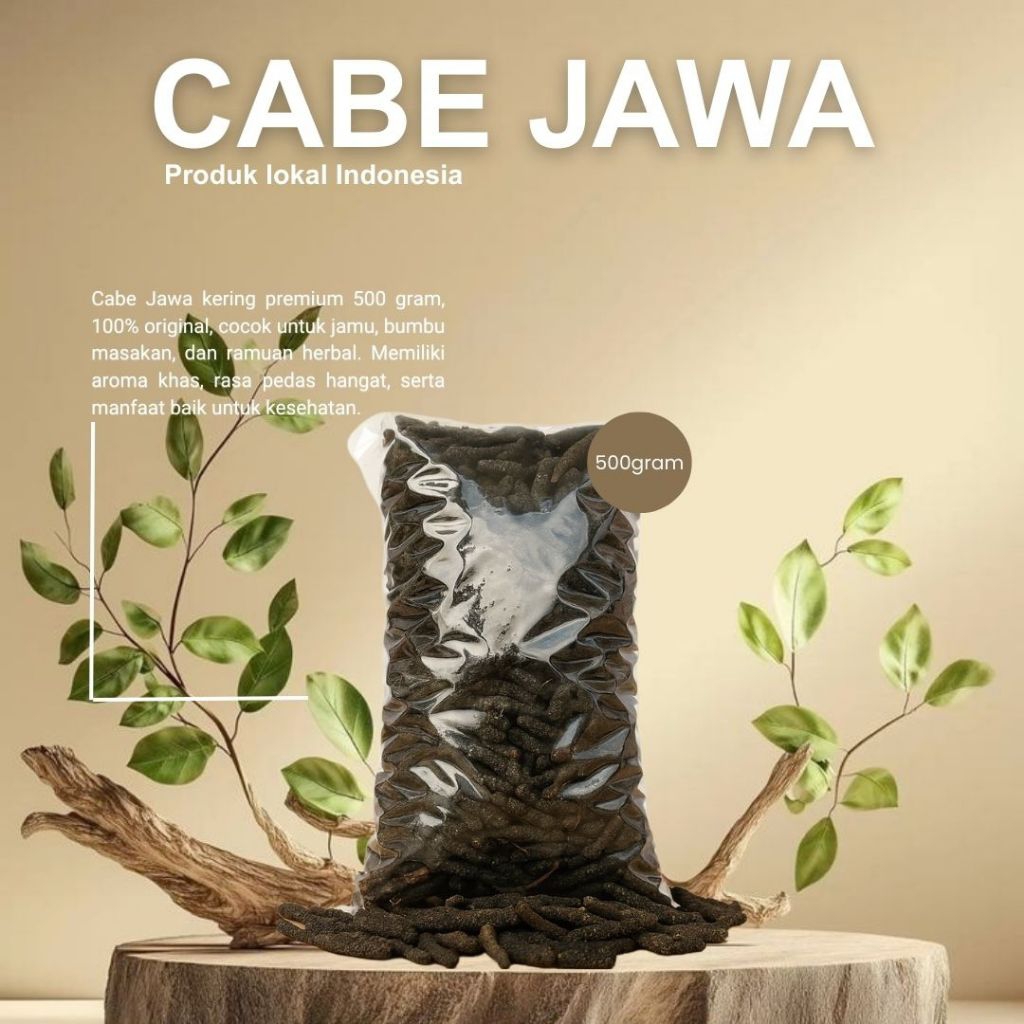 

Cabe Jamu/Jawa 500g kualitas premium