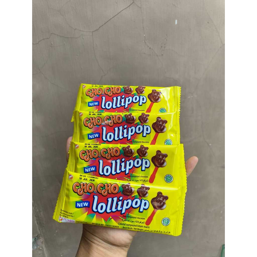 

(10 PCS) Cho Cho Lollipop - Chocolate - Strawberry