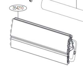 EVAPORATOR INDOOR AC LG H09TN4 1PK ORIGINAL COV36656705