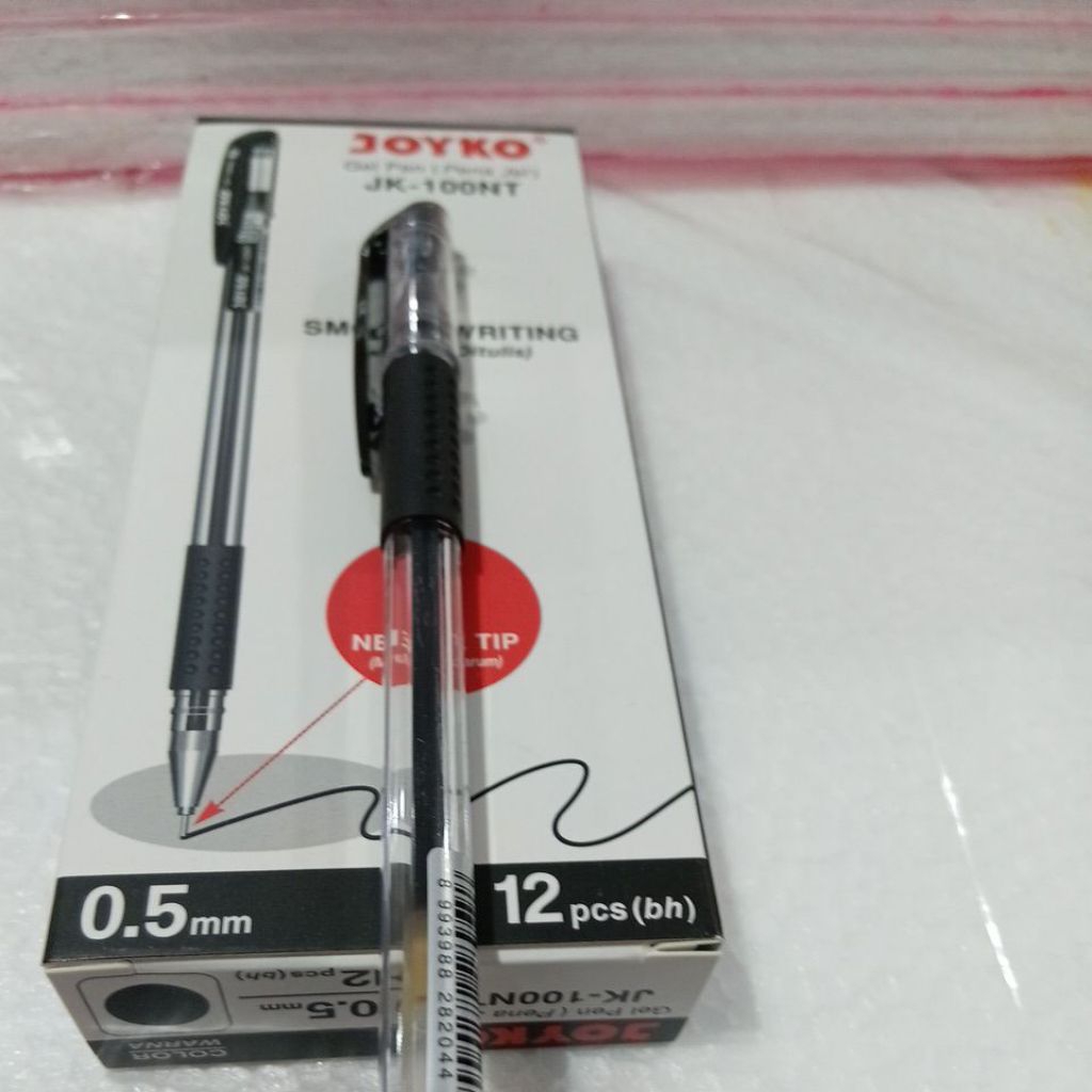 

joyko gel pen (pena gel) jk.100NT isi 12 pcs