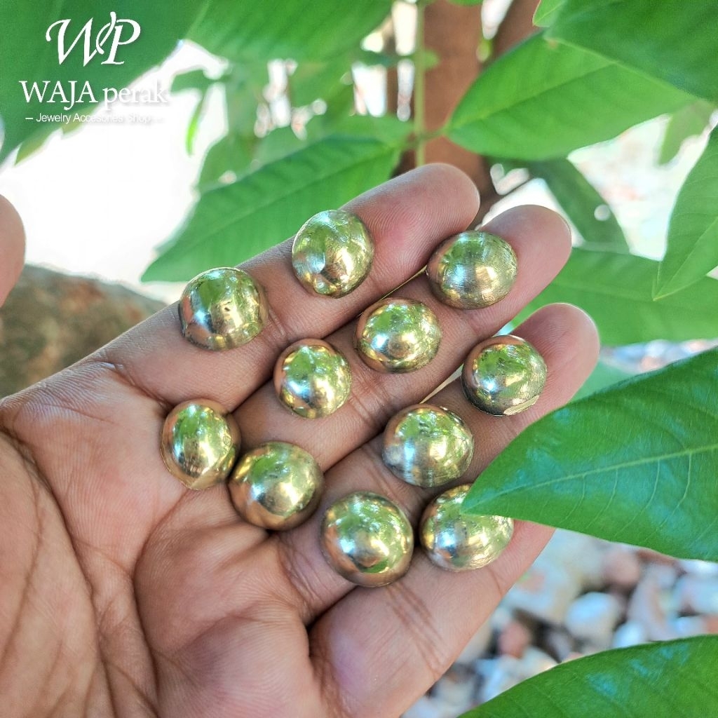 BATU CINCIN BADAR EMAS NEMPEL MAGNET NATURAL ALAM 100%