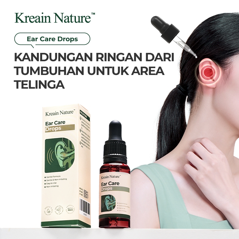 Kreain Nature Herbal Tetes Telinga – Lembut & Nyaman Digunakan
