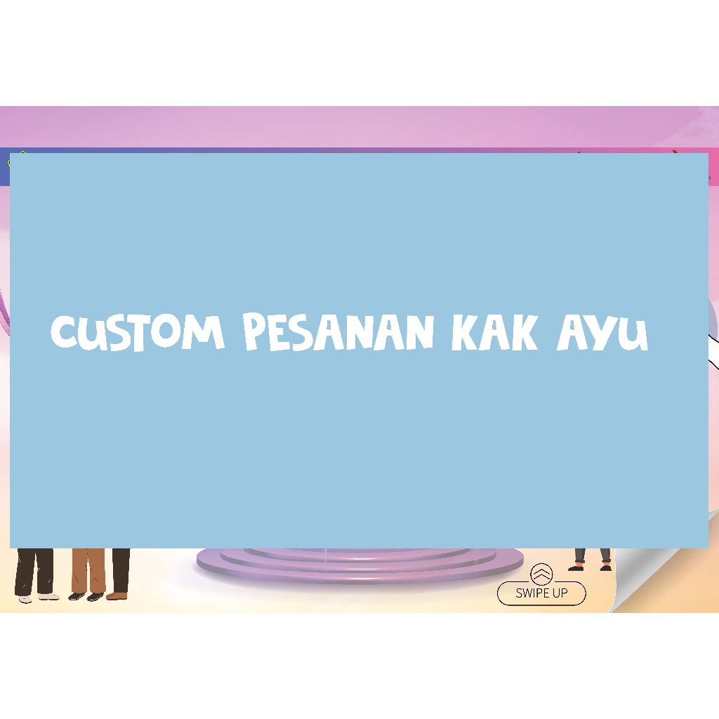

Kalender CUSTOM 2026, kalender duduk estetik