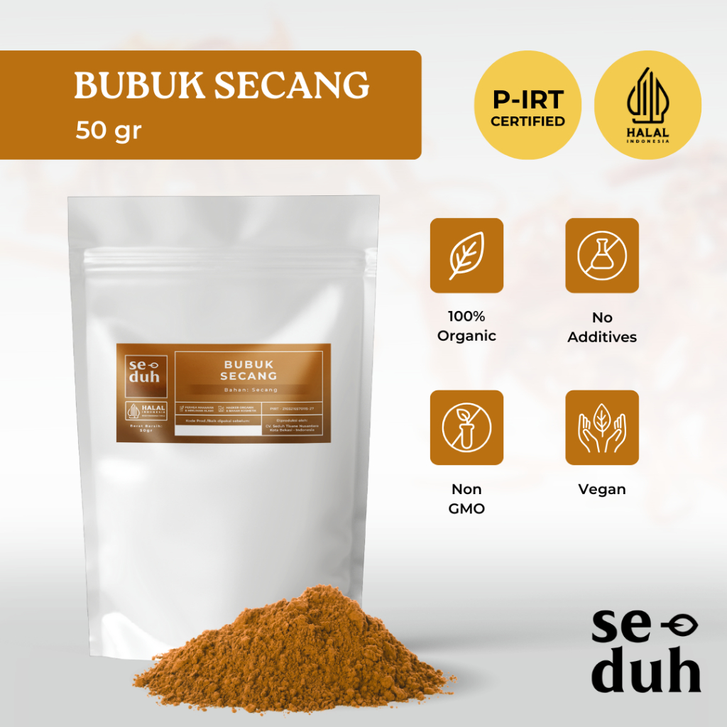 

SEDUH TEA & TISANE | Bubuk Secang / Sappanwood Powder / Herbal Powder 50 gram