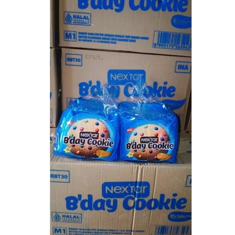 

NEXTAR B'DAY cookies (1pak isi 10pc)