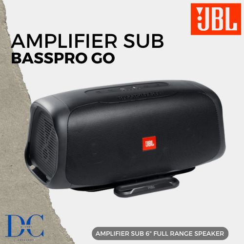 Amplifier Subwoofer Mobil - Subwoofer JBL Basspro GO - 6 Inch Full range Speaker - Amplifier Subwoof