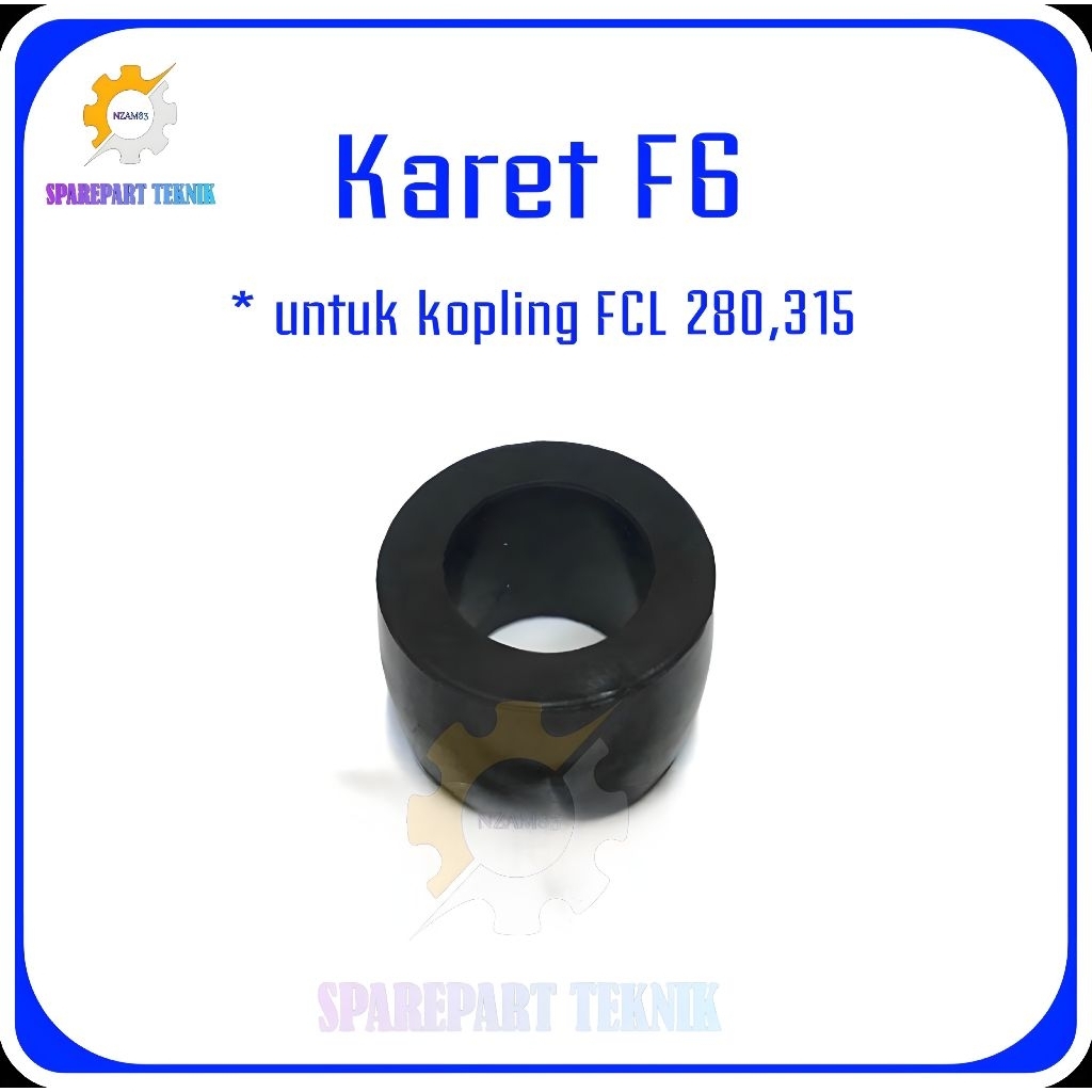 Karet couple F6/ Rubber FCL 280,315
