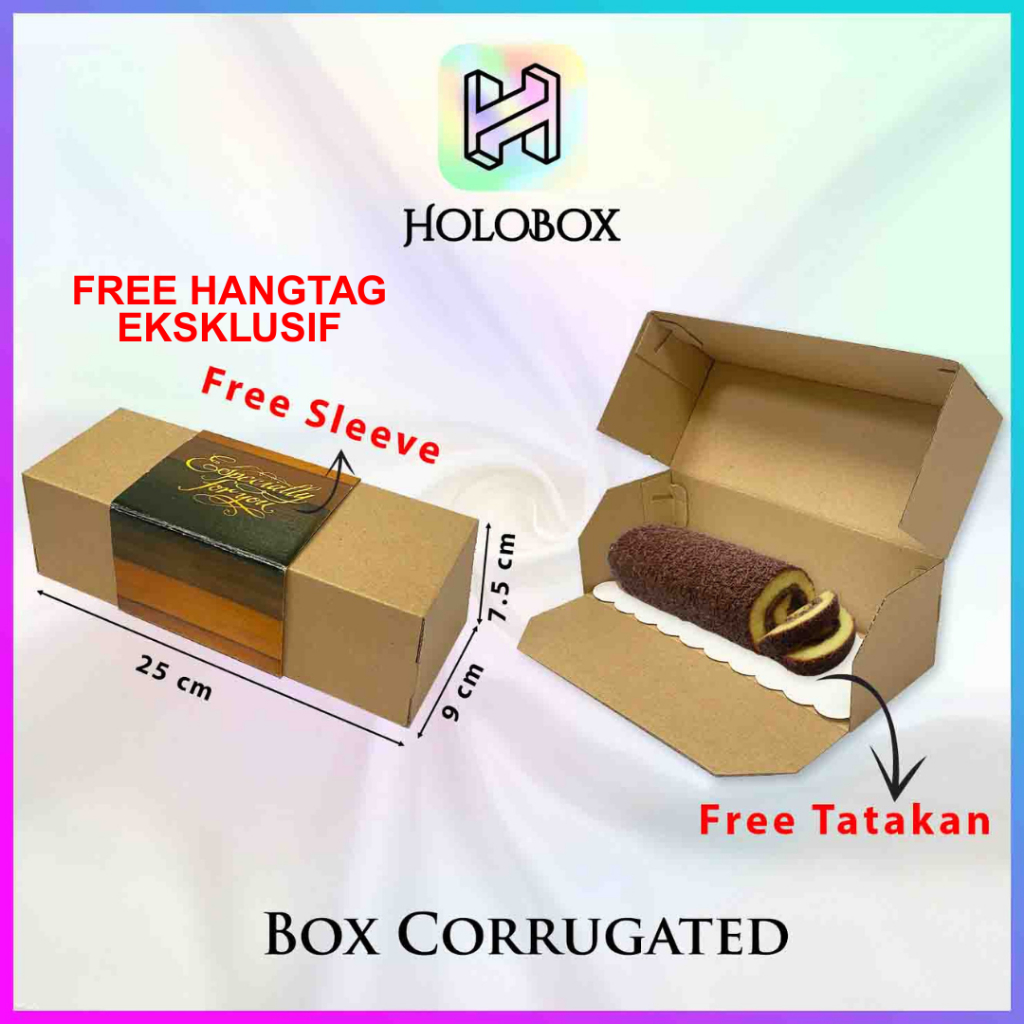 

Kotak Kue / Bolu / Brownies / Dus / Box Packaging / Cake / A1-24
